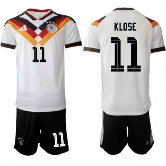 Germany 2026 FIFA World Cup Soccer Jersey White #11 KLOSE